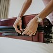 Kofferschloss am Koffer - Foto: iStock/Erdark