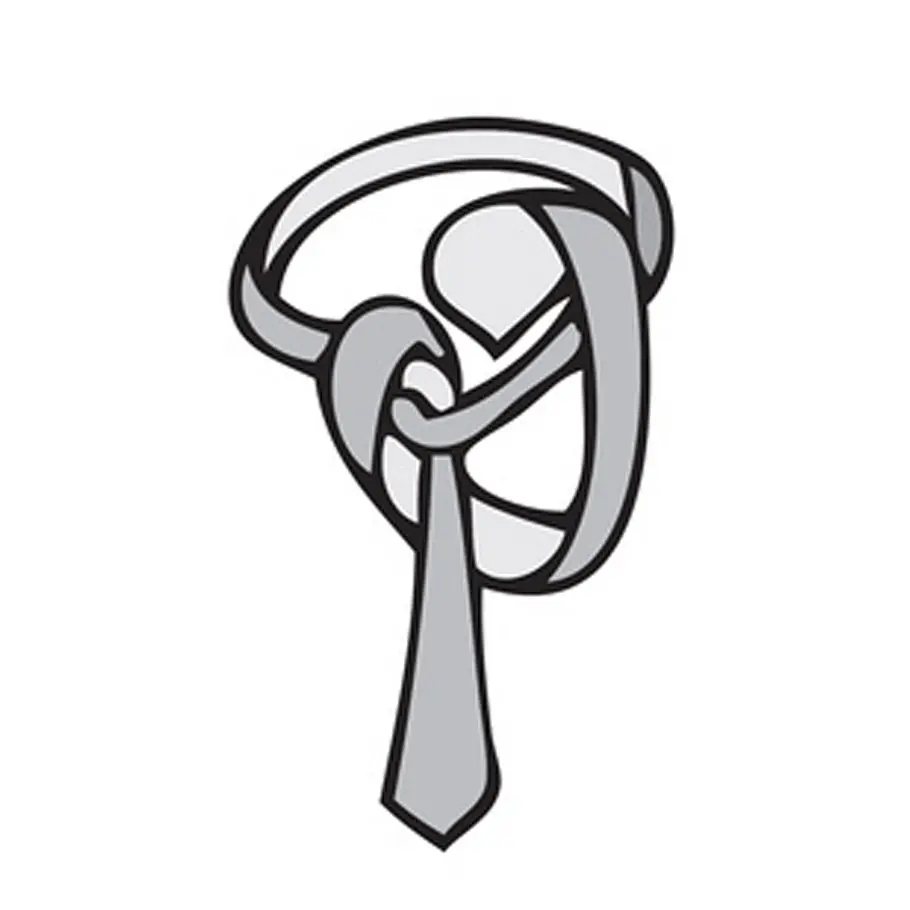 krawatte binden windsorknoten schritt