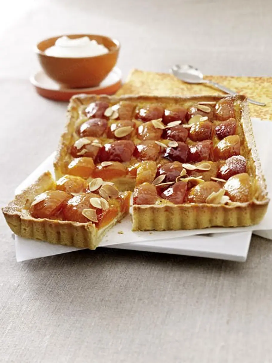 Aprikosen-Tarte kuchen obst