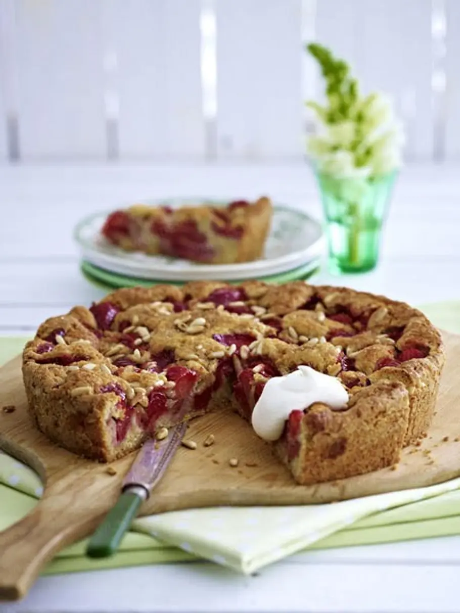 Erdbeer-Bauerntorte kuchen obst