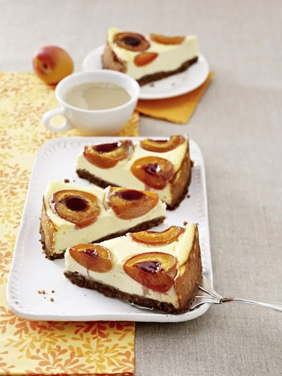 Aprikosen-Ricotta-Kuchen kuchen obst