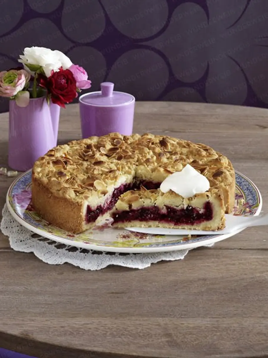 Kirsch-Streuselkuchen kuchen obst