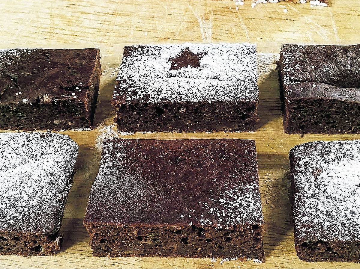 Kuchen zum Abnehmen: Zucchini Brownies