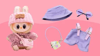 Labubu Monster mit niedlichen Outfits - Foto: PR / Kollage: wunderweib.de