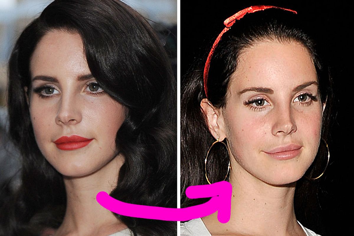 Lana del Rey ohne Make-up | Wunderweib