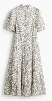 Langes Baumwollkleid
