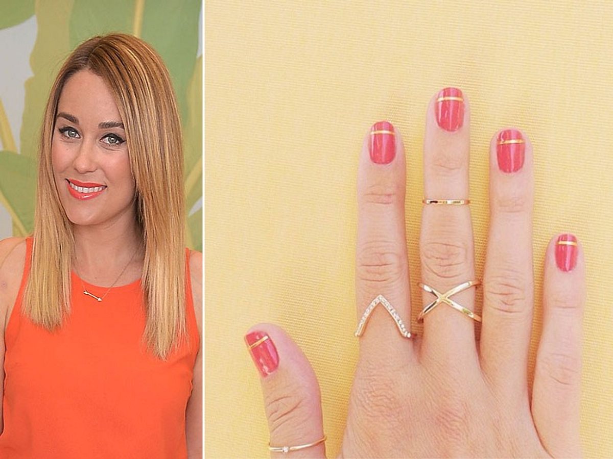 lauren conrad mit romantischem nageldesign