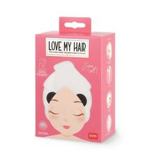 Legami Handtuch für die Haare - Panda