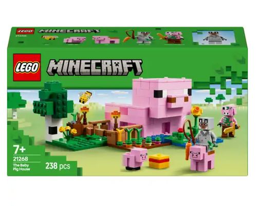LEGO Minecraft Das Babyschwein-Haus
