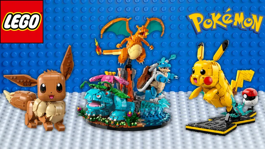 LEGO x Pokémon: Offizielle Sets zum 30-jährigen Jubiläum