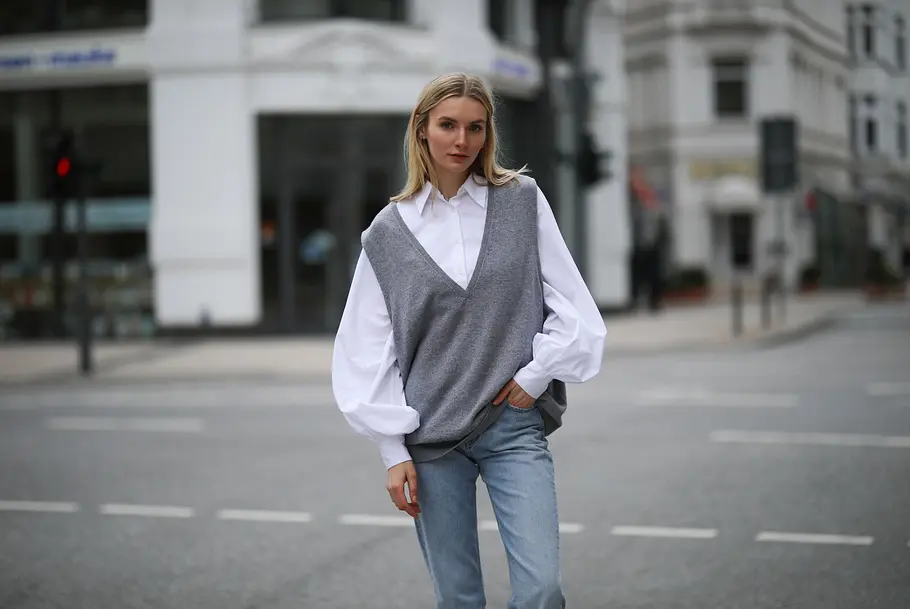 Lehrer Outfit Pullunder