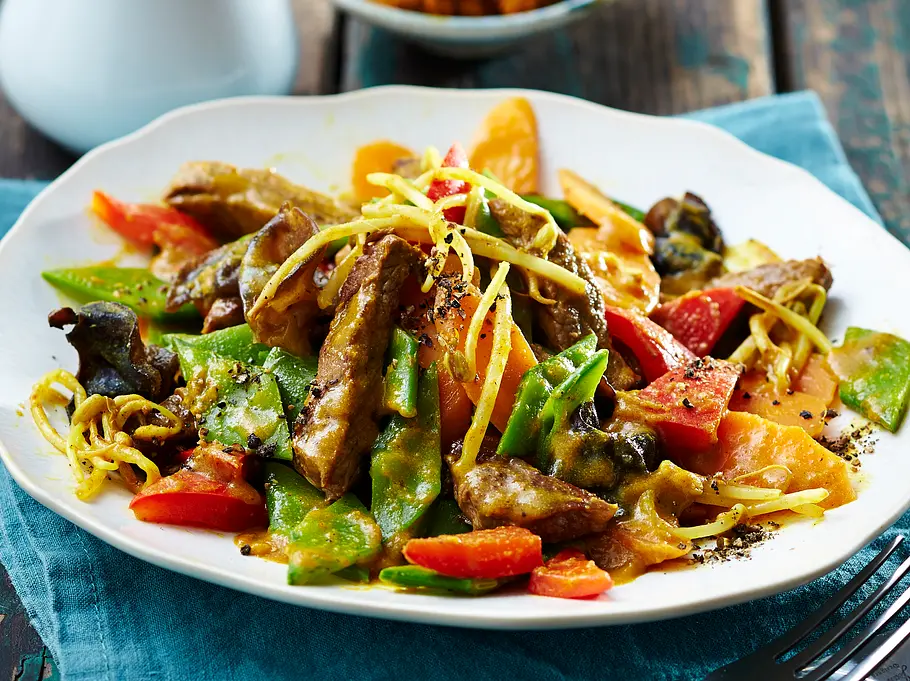 Leichte Wok-Pfanne: Dasd GLYX Diät Rezept Leichte Wok-Pfanne: Dasd GLYX Diät Rezept