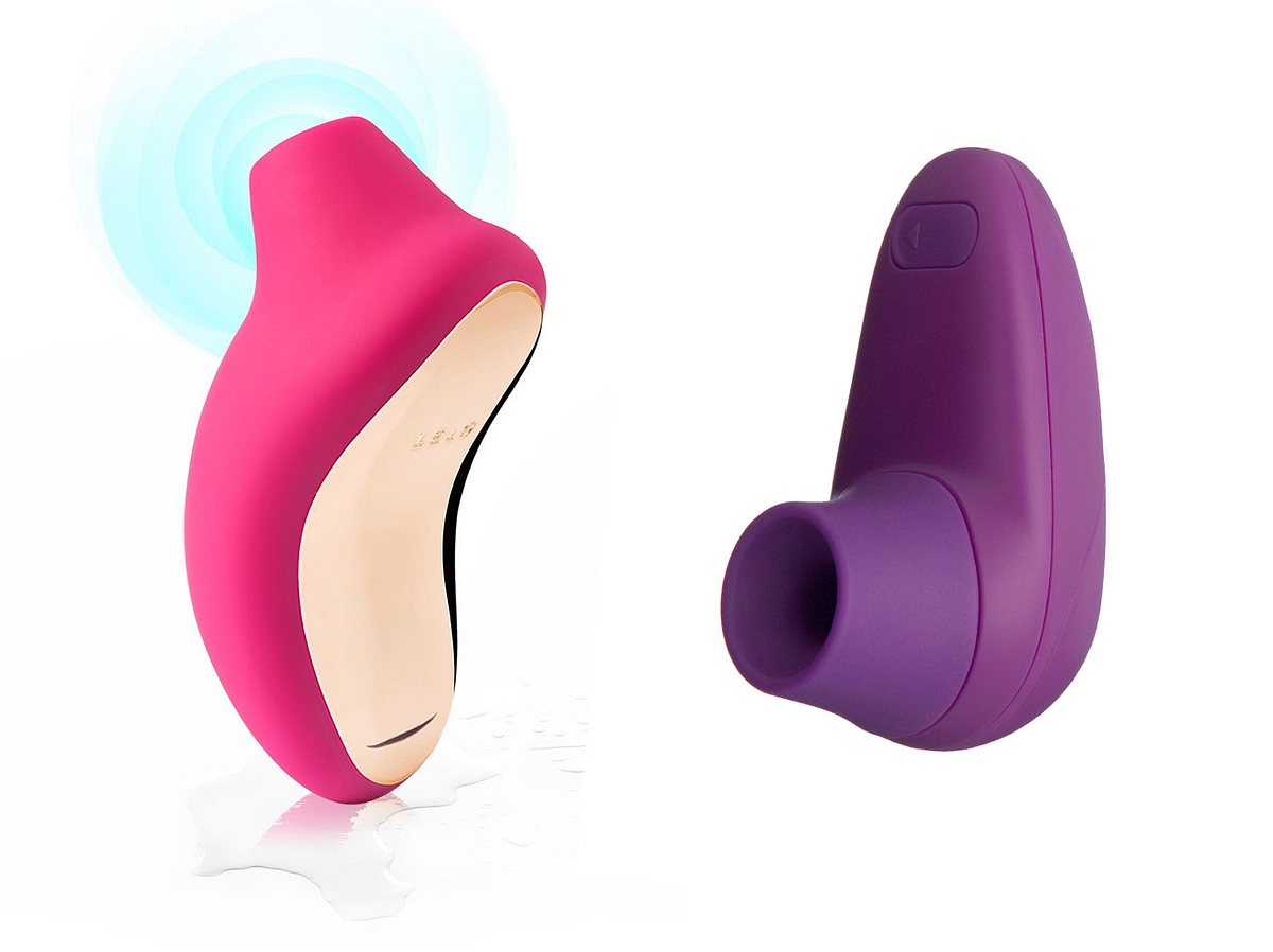 Lelo Sona und Womanizer Starlet arbeiten beide mit Druckwellen-Stimulation.