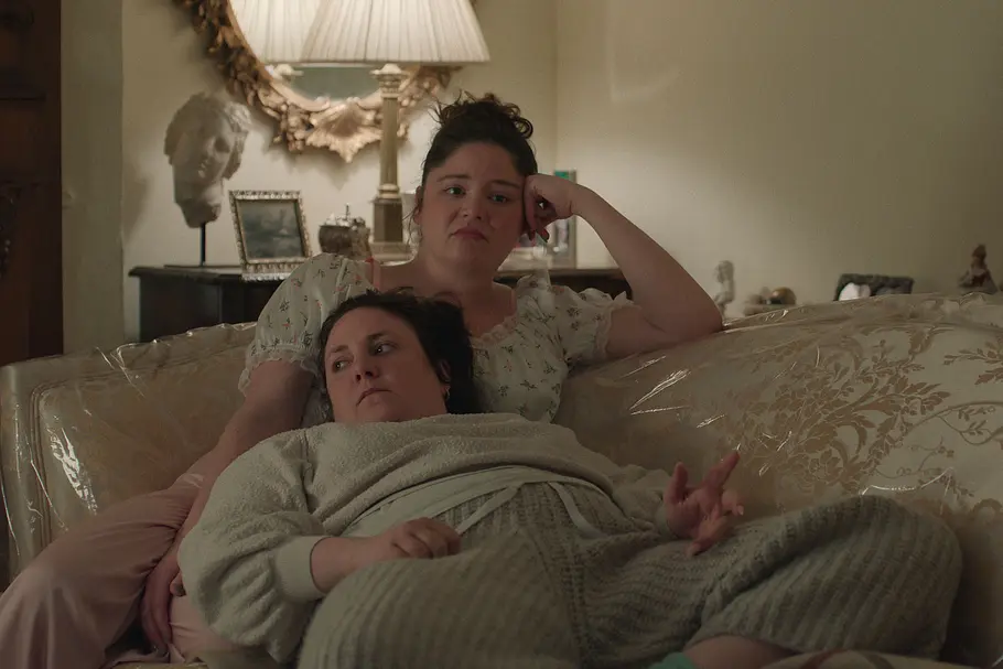 Lena Dunham und Megan Stalter in Too Much Lena Dunham und Megan Stalter in Too Much.