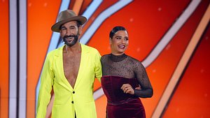 Lets Dance-Flirtgerücht: Was läuft zwischen Amira Pocher und Massimo Sinató? - Foto: RTL / Stefan Gregorowius