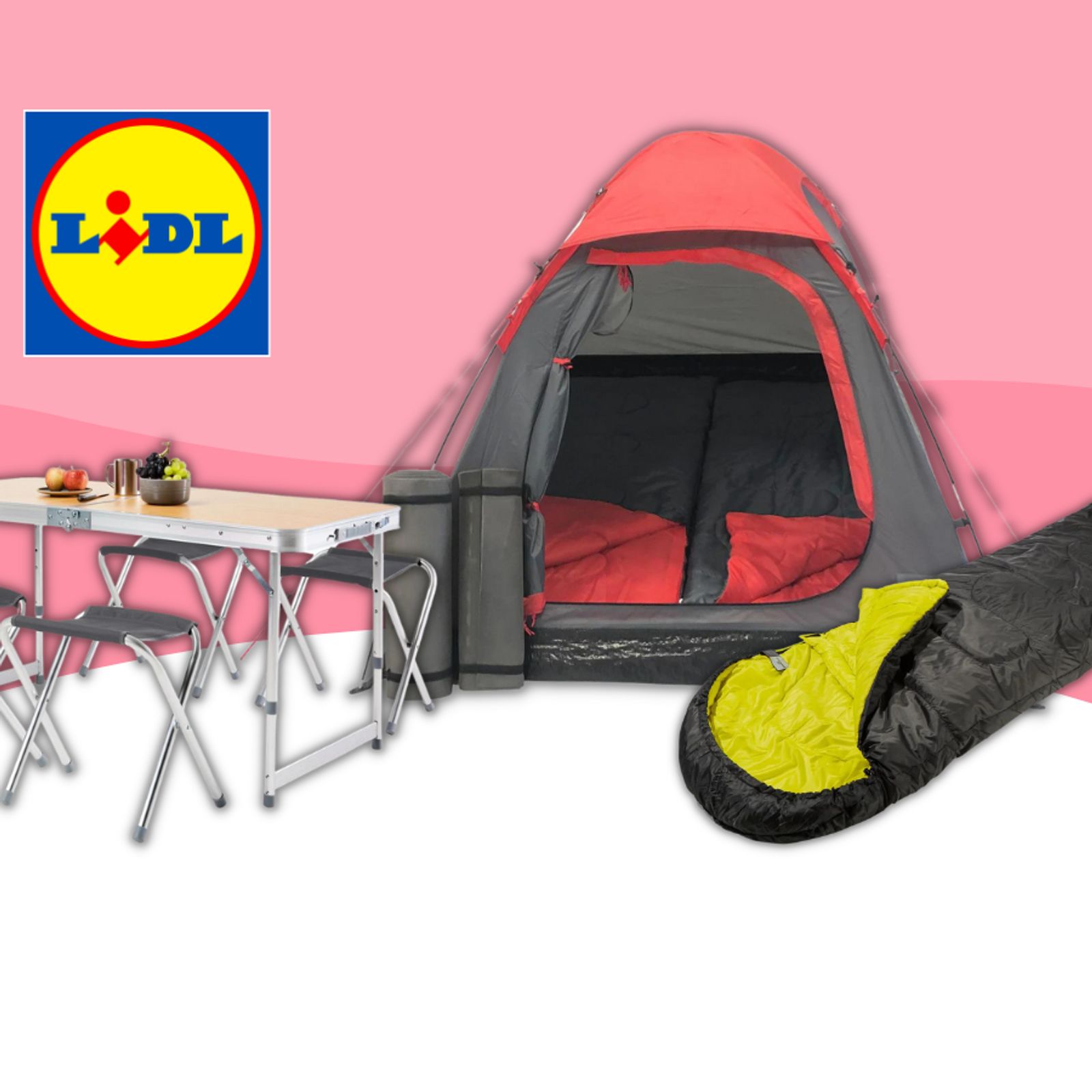 Camping-Deals bei Lidl: Zum Start in die Camping-Saison ordentlich sparen |  Wunderweib
