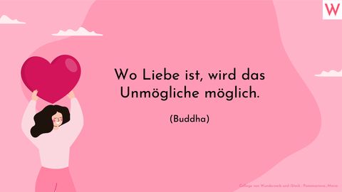 Liebessprüche: Die 30 schönsten Zitate über die Liebe  - Foto: Collage von Wunderweib und iStock : Ponomariova_Maria