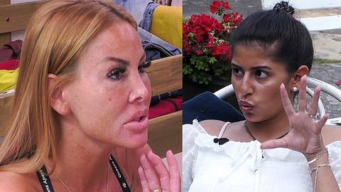 Zwischen Lisha und Eva kommt es zur Eskalation. - Foto: TVNow