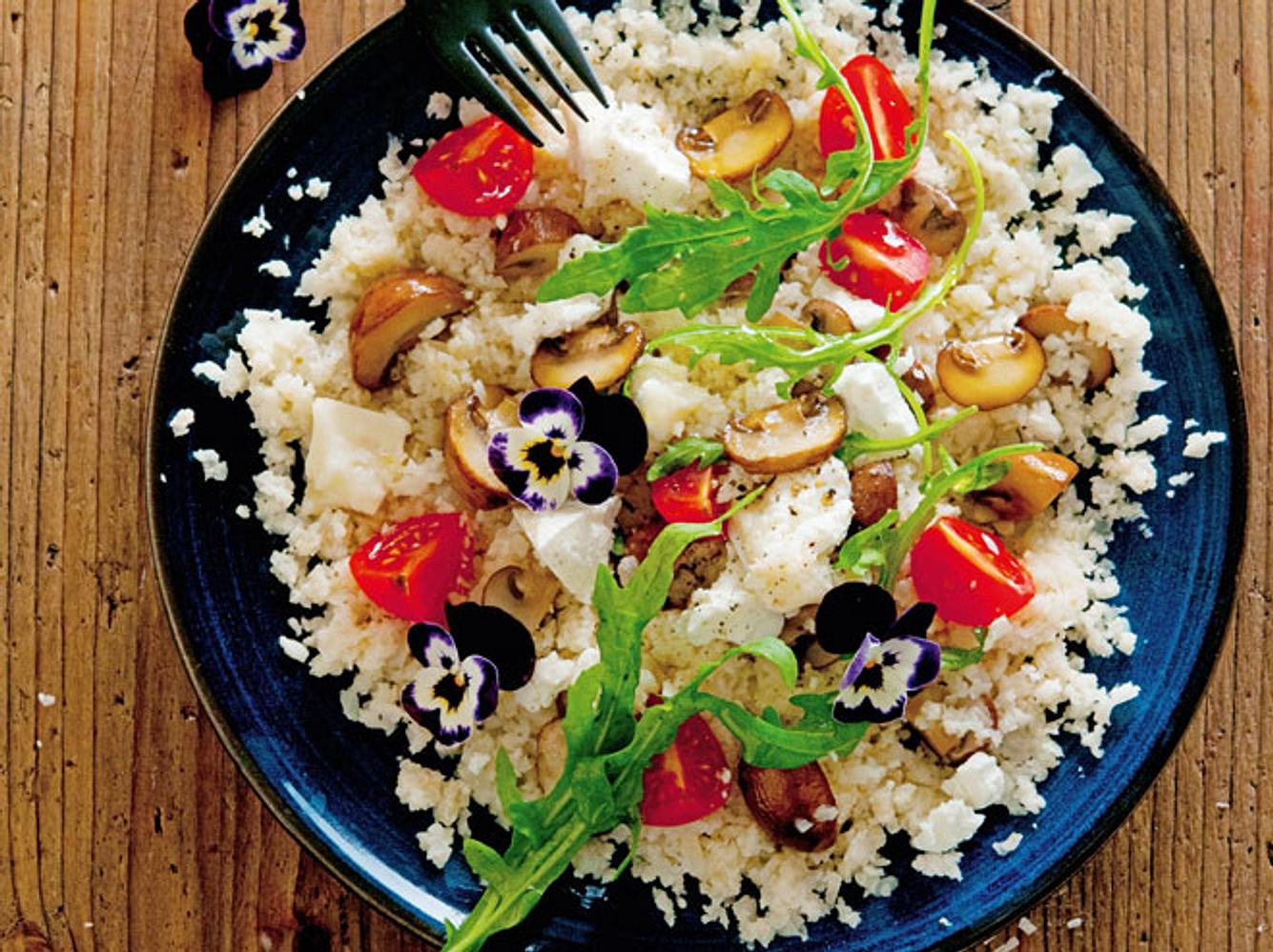 Low Carb Diätplan: Rezept Risotto mit Ziegenfrischkäse Low Carb Diätplan: Rezept Risotto mit Ziegenfrischkäse