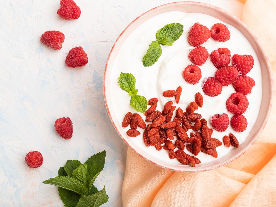 Low Carb Rezept für Goji-Joghurt Low Carb Rezept für Goji-Joghurt