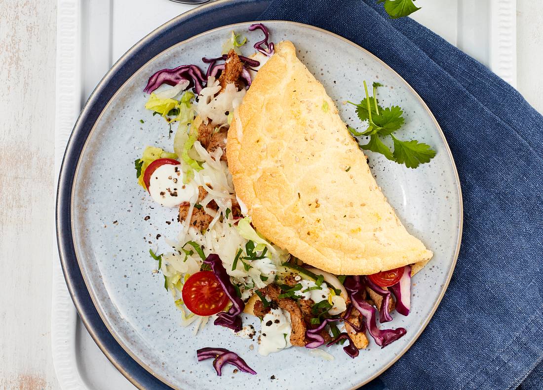 Low Carb Tortilla aus Ei Low Carb Tortilla aus Ei