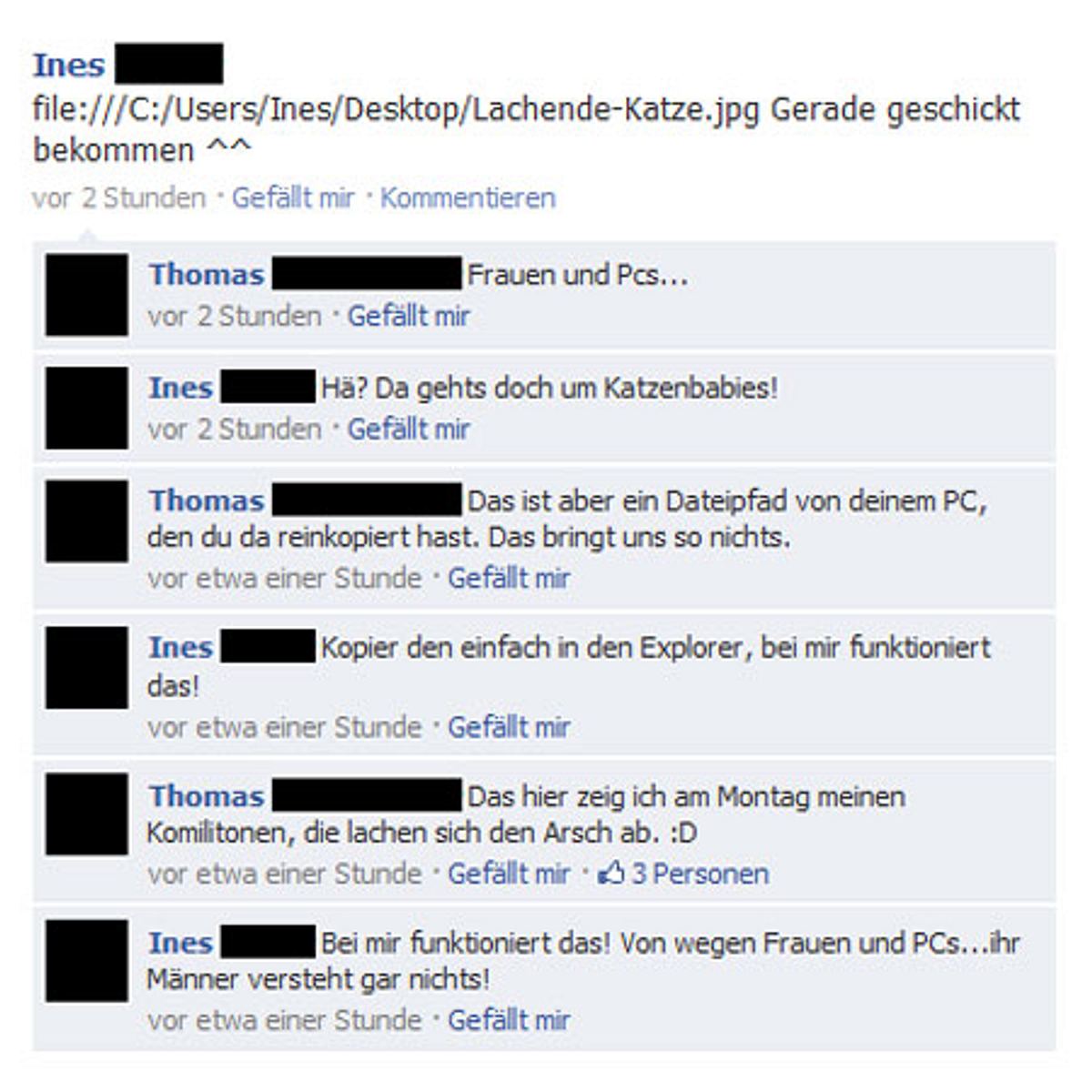 lustige facebook statusmeldungen