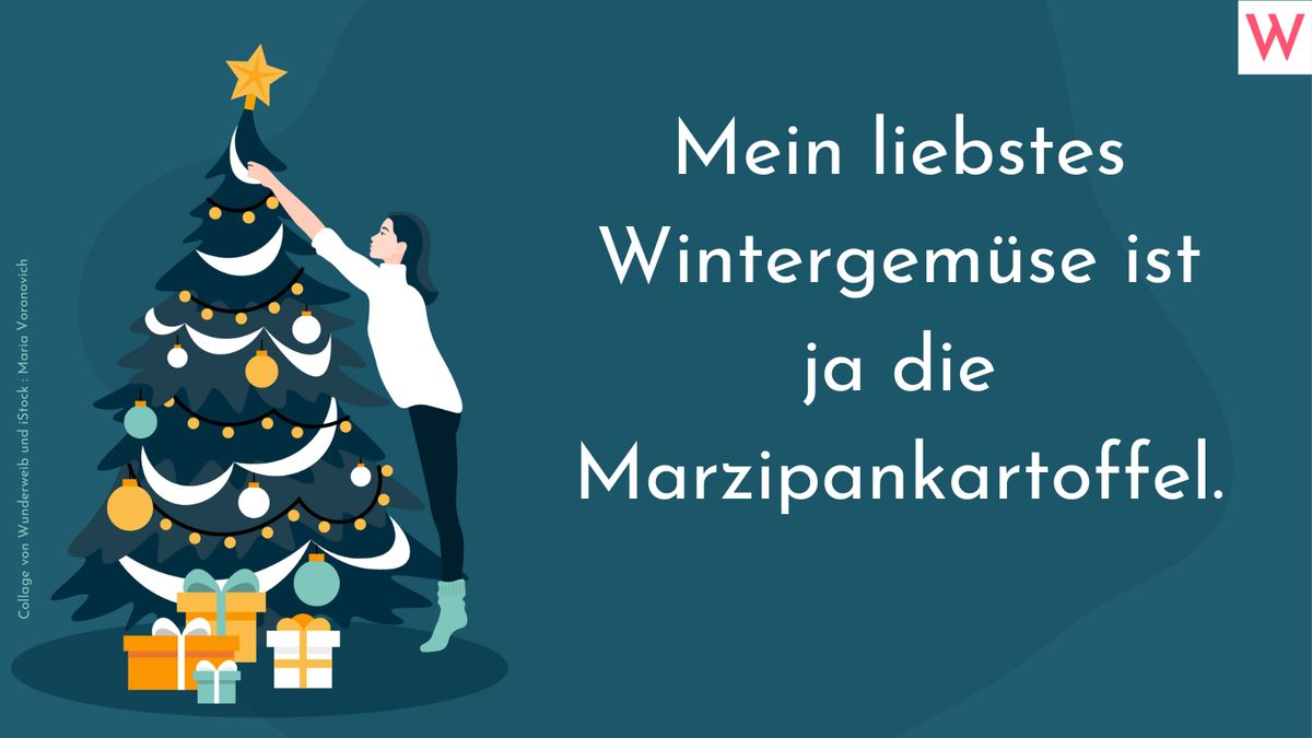 Mein liebstes Wintergemüse ist ja die Marzipankartoffel.