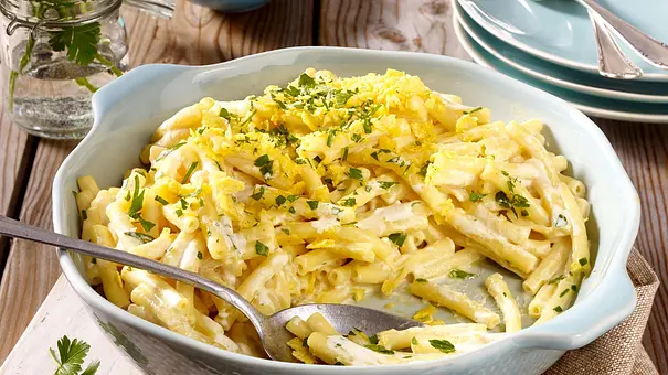 Mac and Cheese vegan: Einfaches Rezept mit Geheimzutat - Foto: Bauer Media Group