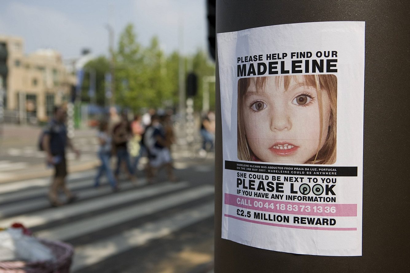 So hübsch und so unschuldig: 2007 verschwand „Maddie“ McCann (damals 3).