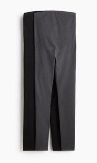 MAMA 2er-Pack Jerseyleggings