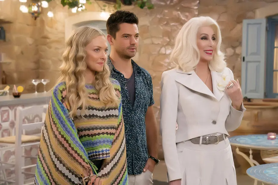 Amanda Seyfried und Cher in Mamma Mia! 2 Amanda Seyfried und Cher in Mamma Mia! 2