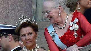 Königin Sonja & Königin Margrethe sind gute Freundinnen. - Foto: IMAGO / TT