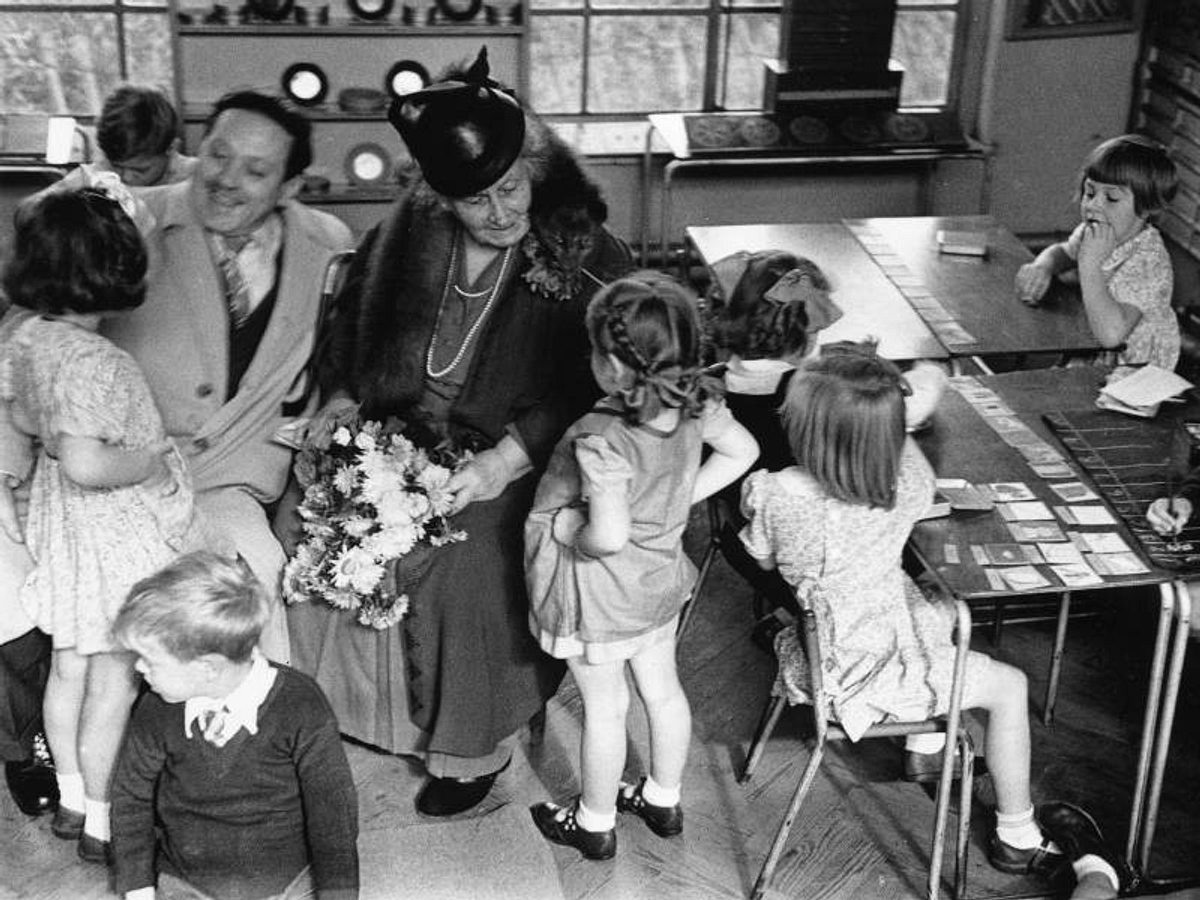 maria montessori hulton archive b