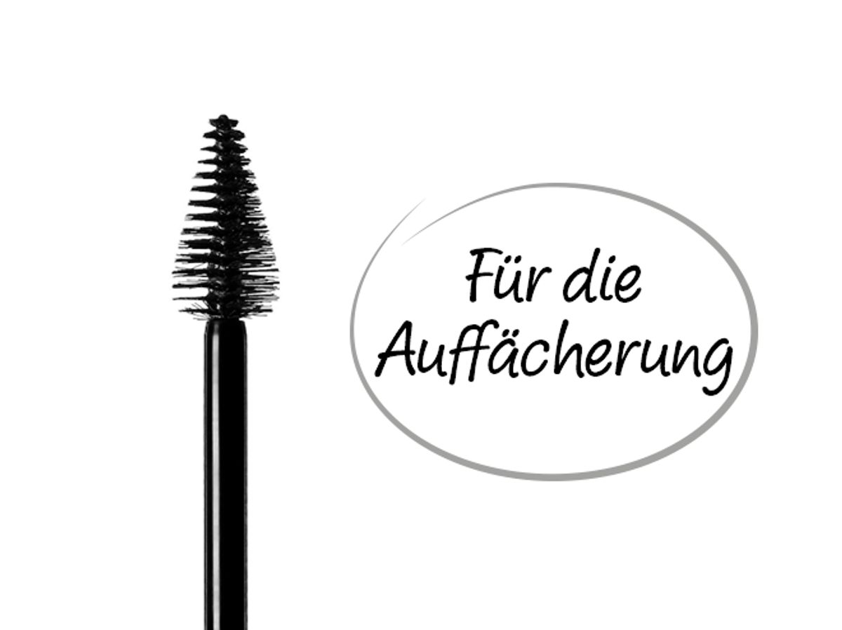 Mascara-Bürste für größere Augen