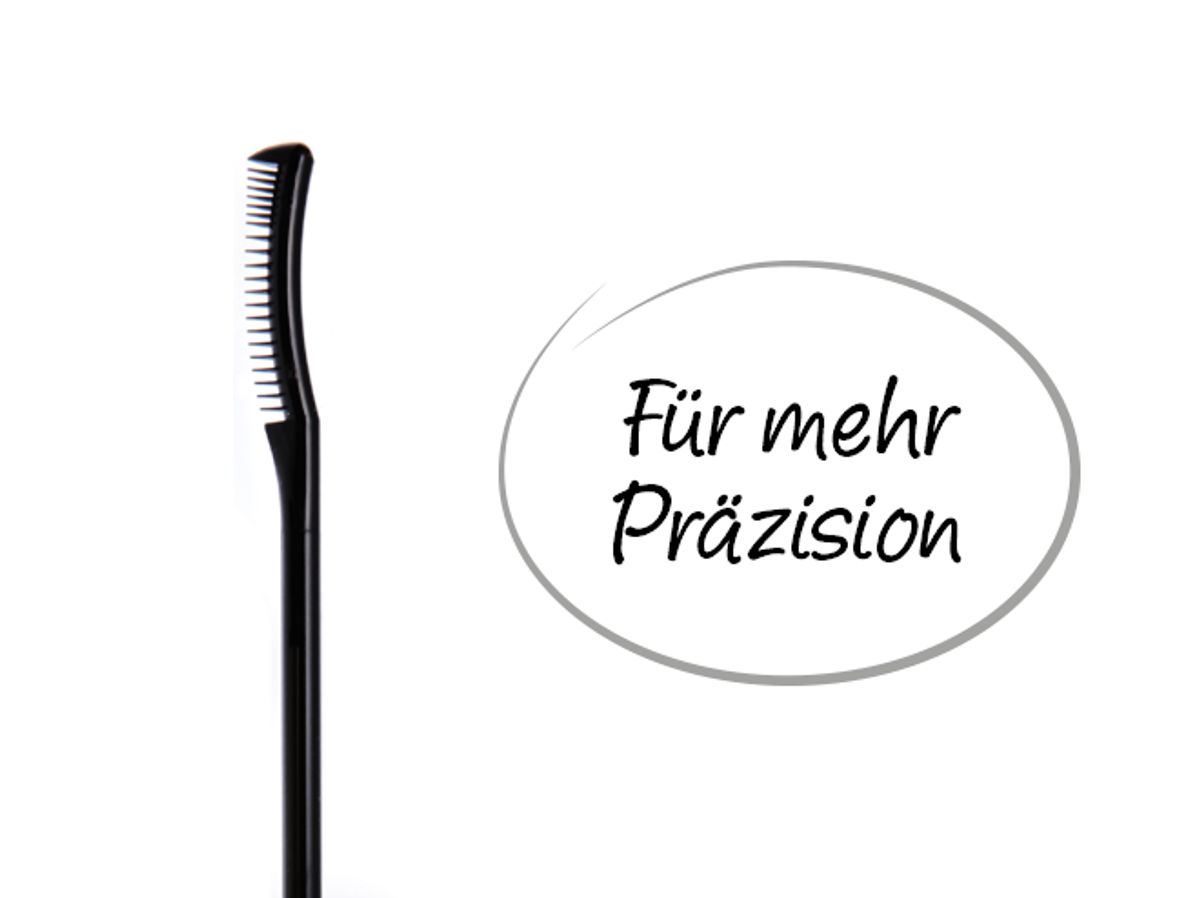 Mascara-Bürste für genaues Tuschen