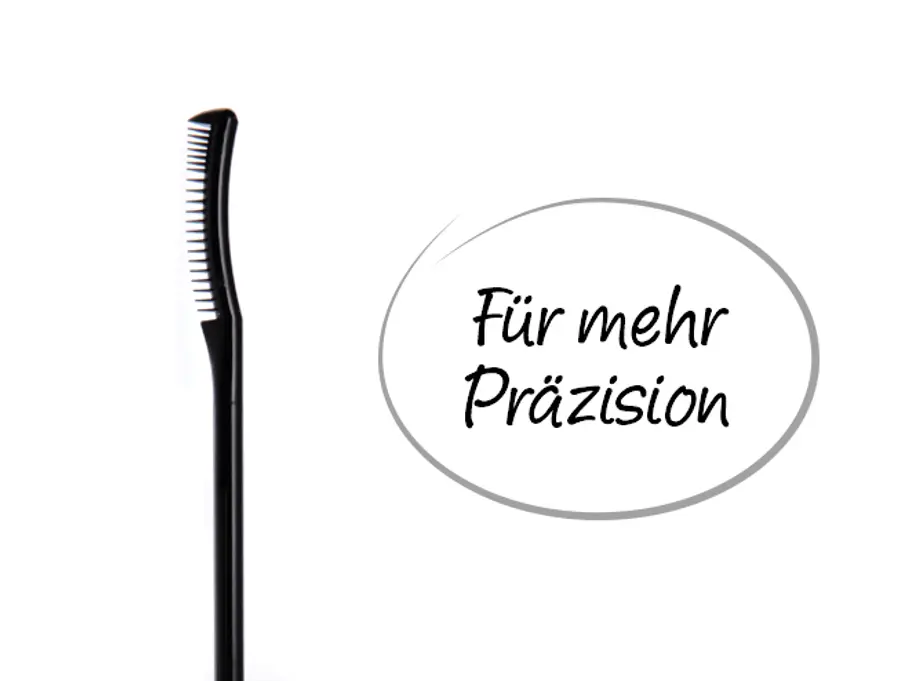 Mascara-Bürste für genaues Tuschen Mascara-Bürste für genaues Tuschen