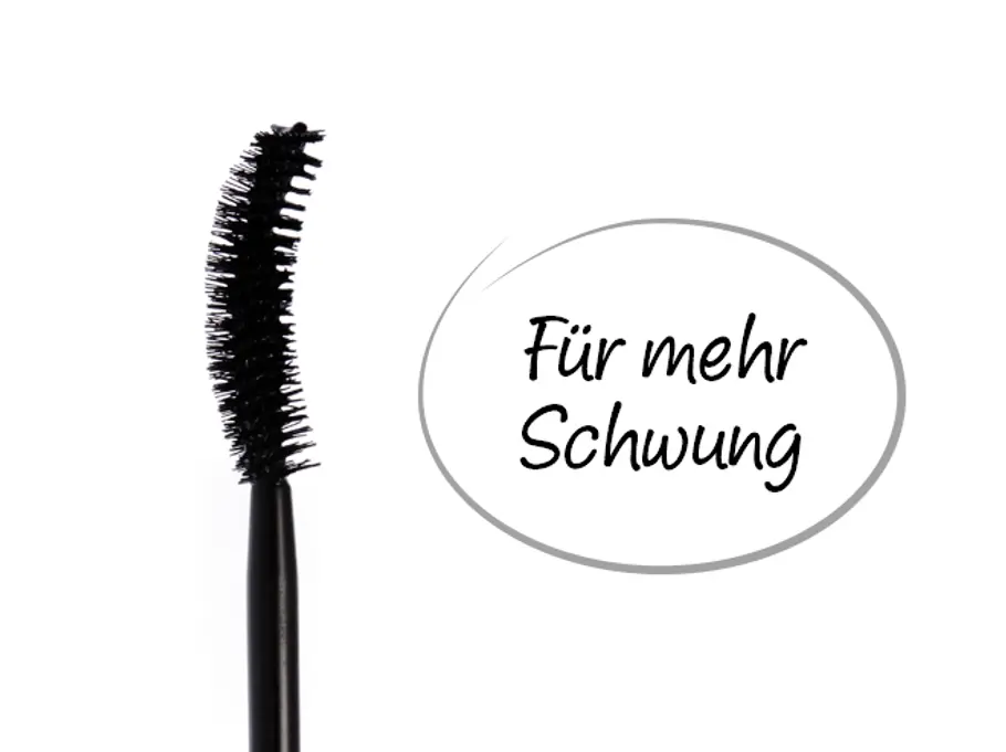 Mascara-Bürste für geschwungene Wimpern Mascara-Bürste für geschwungene Wimpern
