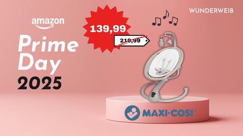 Maxi-Cosi Cassia Babywippe Prime Day 2025 - Foto: Wunderweib.de & iStock (Lemon_tm)