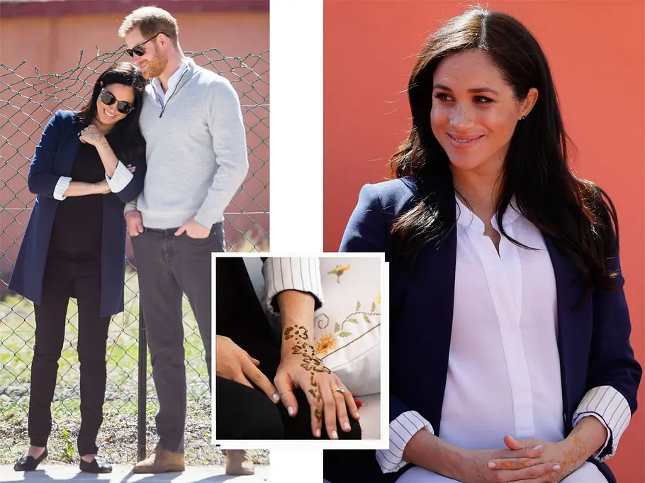 Casual Chic in Marokko Meghan Markles casual chic Schwangerschaftsoutfit