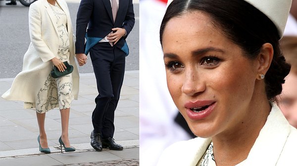 Meghan Markle überzeugt auch in ihrer Schwangerschaft mit tollen Outfits und einem besonderen Style. - Foto: Getty Images / Chris Jackson