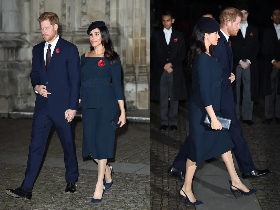 Der Fashiontrick mit dem Gürtel 2.0 Meghan Markle überzeugt auch in ihrer Schwangerschaft mit tollen Outfits und einem besonderen Style.