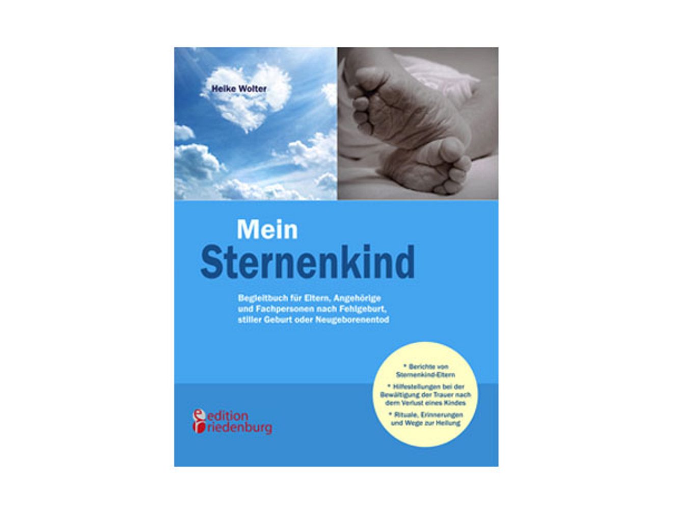 Mein Sternenkind ist ein Begleitbuch für verwaiste Eltern, Angehörige und Fachpersonen. Mein Sternenkind ist ein Begleitbuch für verwaiste Eltern, Angehörige und Fachpersonen.