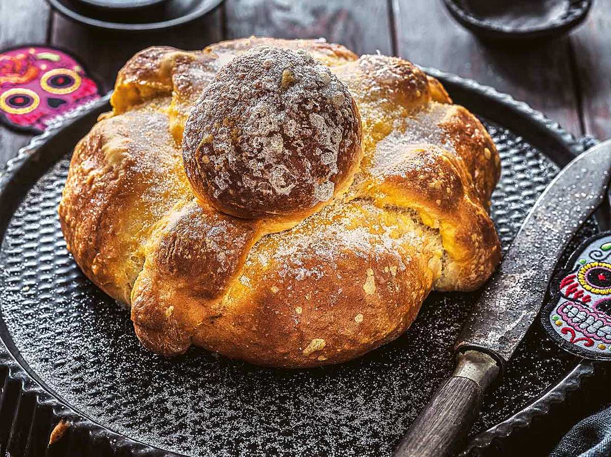 Mexikanische Rezepte: Rezept für Pan de muerto