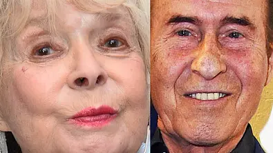 Michael Holm & Ingrid Steeger: Heimliche Affäre vor langen Jahren. - Foto: Collage aus Tristar Media/Getty Images (links) & Tristar Media/Getty Images (rechts); Collage: Redaktion Wunderweib