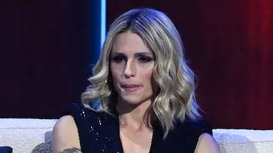 Gerade noch strahlte Michelle Hunziker bei „Wetten, dass...?“. Wie es tief in ihrem Inneren aussah, ahnte niemand. - Foto: IMAGO / Future Image