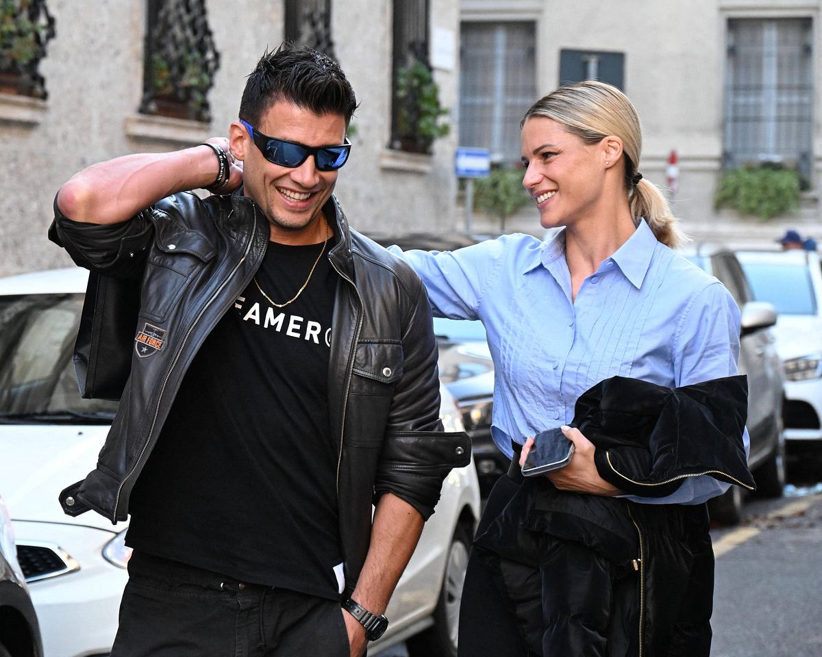 Michelle Hunziker und Alessandro Carollo