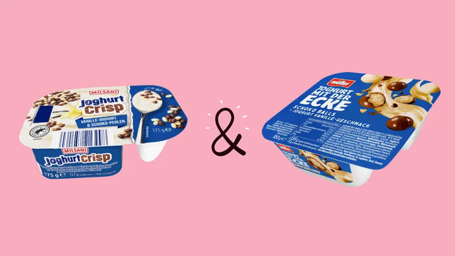 Milsani Joghurt Crisp vs. Müller