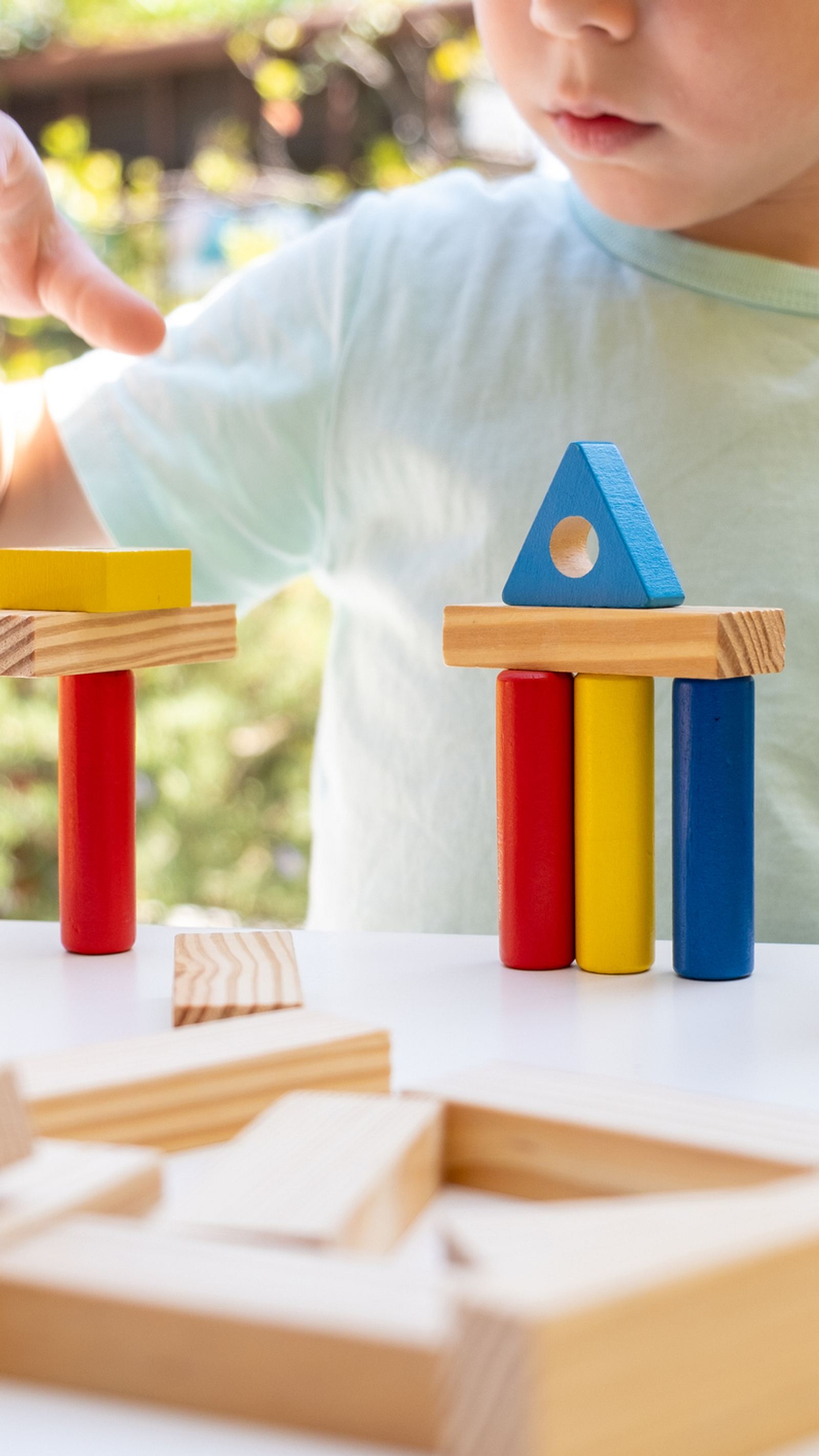 Holz Montessori Spielzeug 1 2 3 Jahre Mädchen