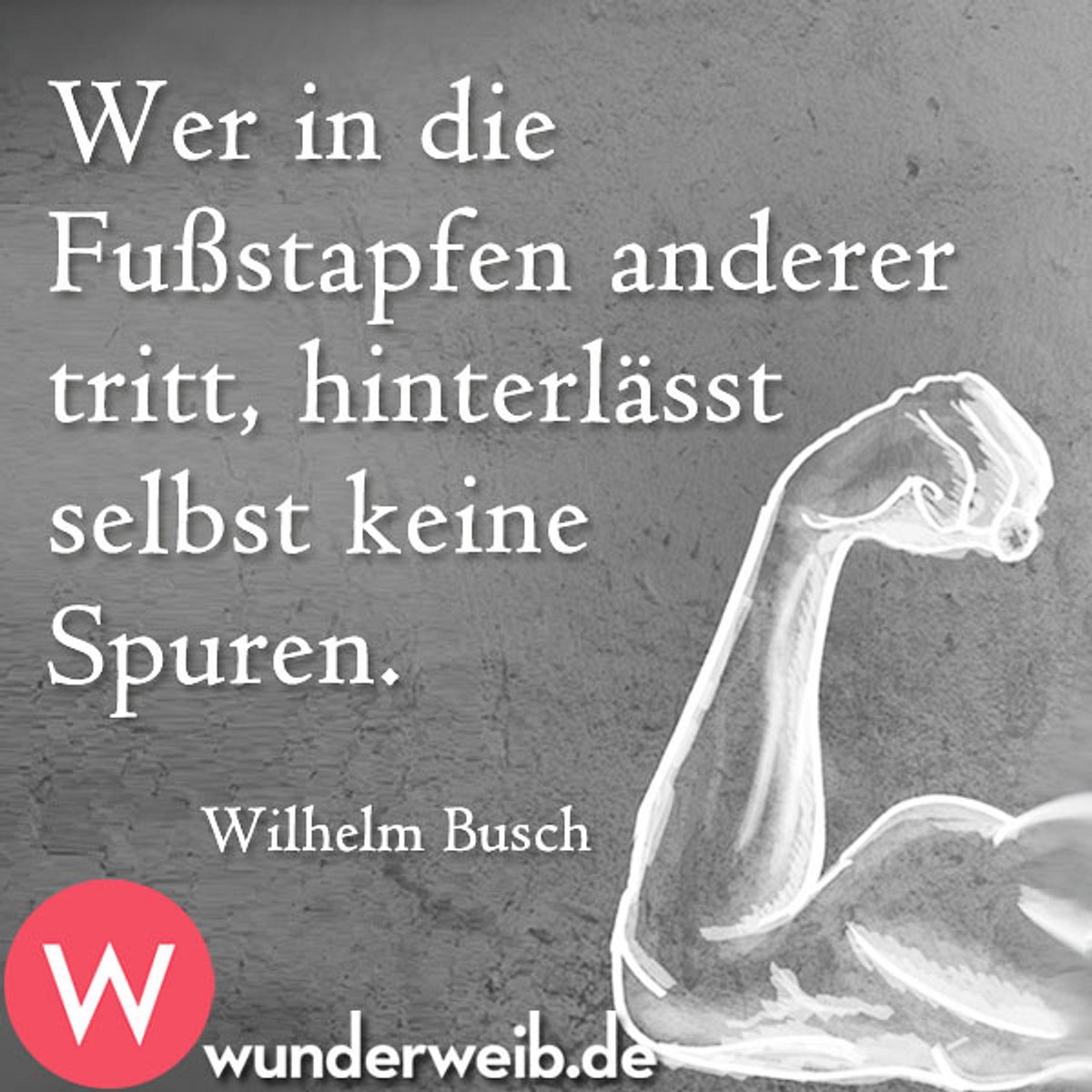 motivationssprueche fussstapfen