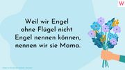 Weil wir Engel ohne Flügel nicht Engel nennen können, nennen wir sie Mama. - Foto: Collage von Wunderweib und iStock: Sensvector